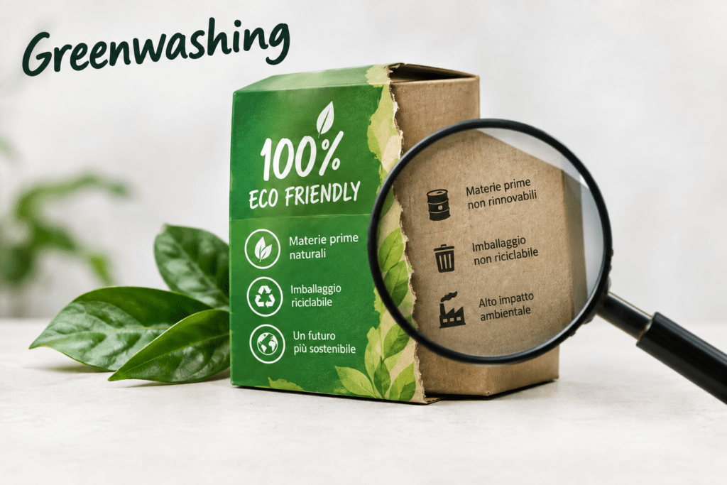 Immagine attuale: GREENWASHING normativa 2026