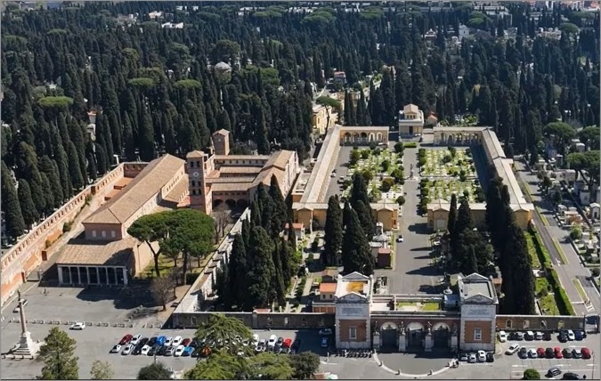 CES e CSP Cimitero Verano a Roma